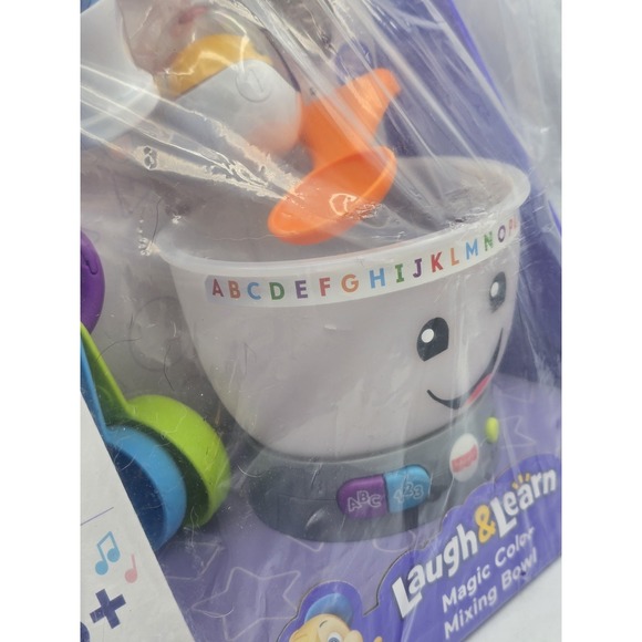 Fisher Price Laugh & Learn Magic Color Mixing Bowl Kids Educational Toys 6-36 Mo - Picture 8 of 11